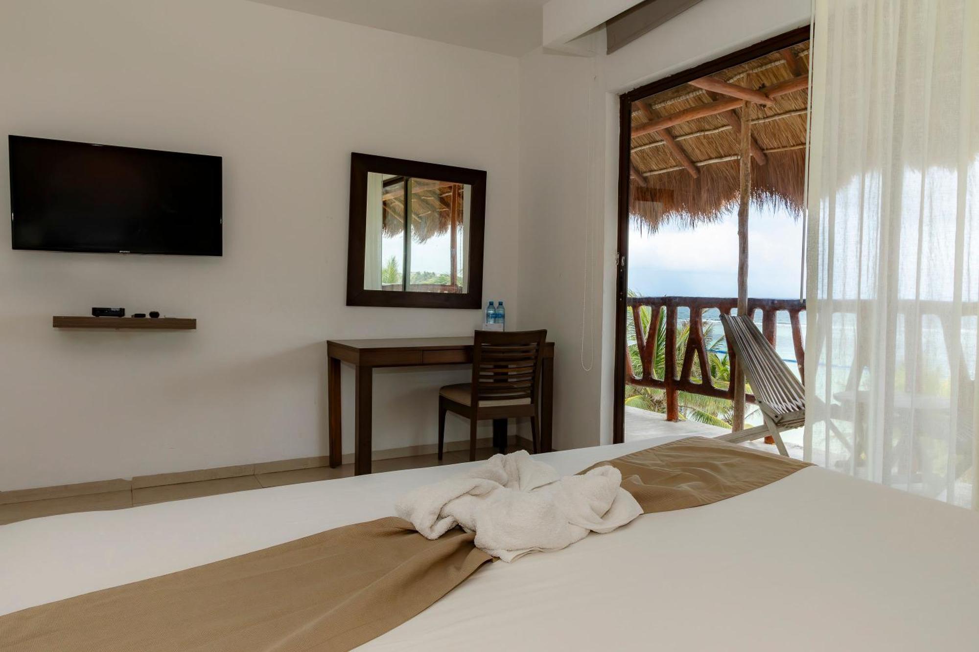 Hotel Quinto Sole Mahahual Exteriér fotografie
