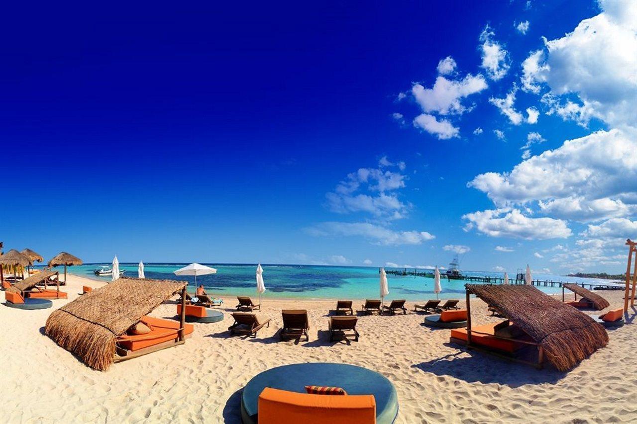 Hotel Quinto Sole Mahahual Exteriér fotografie