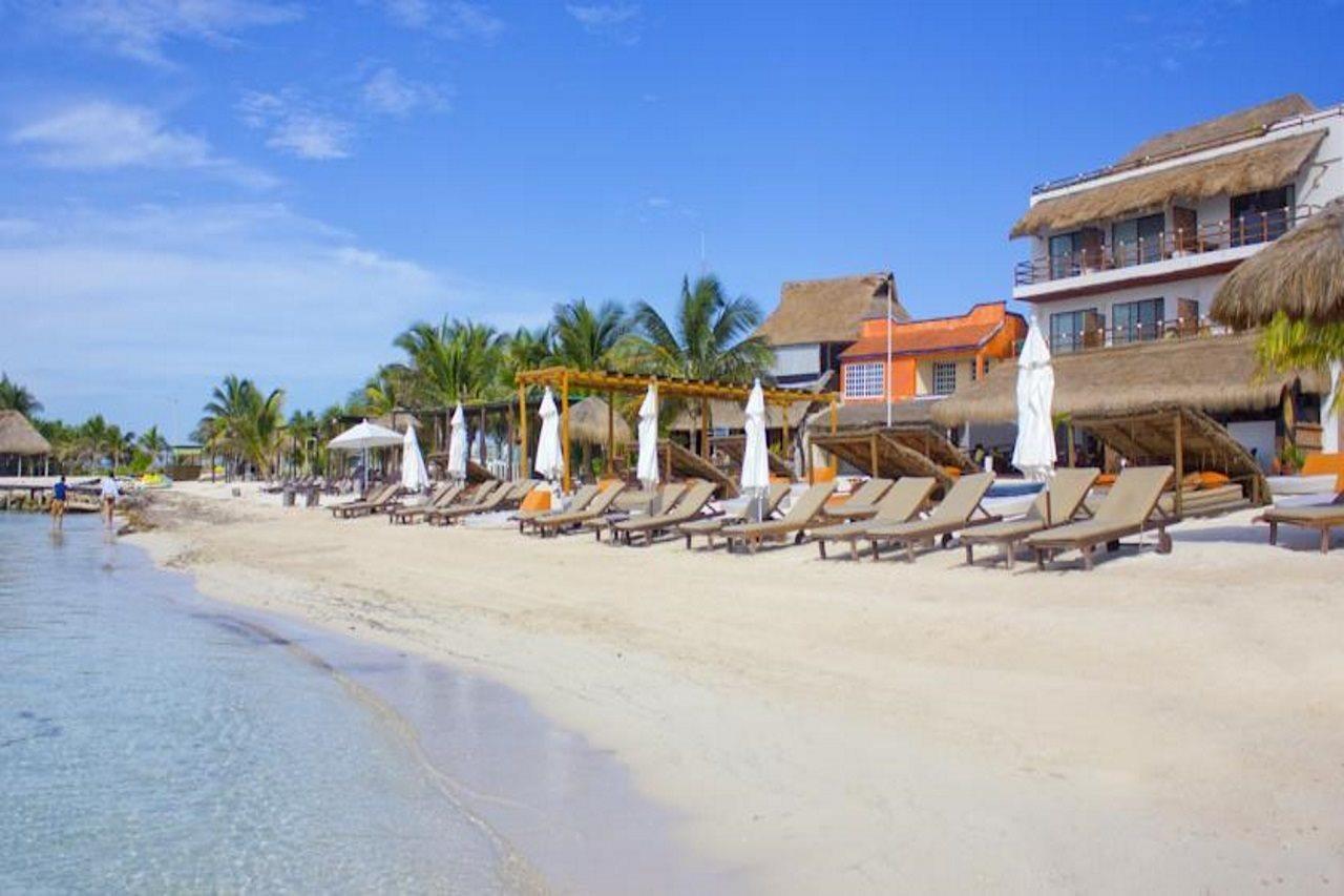 Hotel Quinto Sole Mahahual Exteriér fotografie